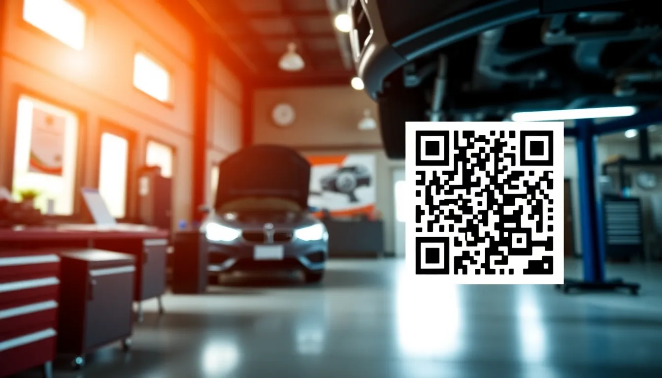 QR Code for Auto Repair Shop: Link to Service Menu and Booking in 2026