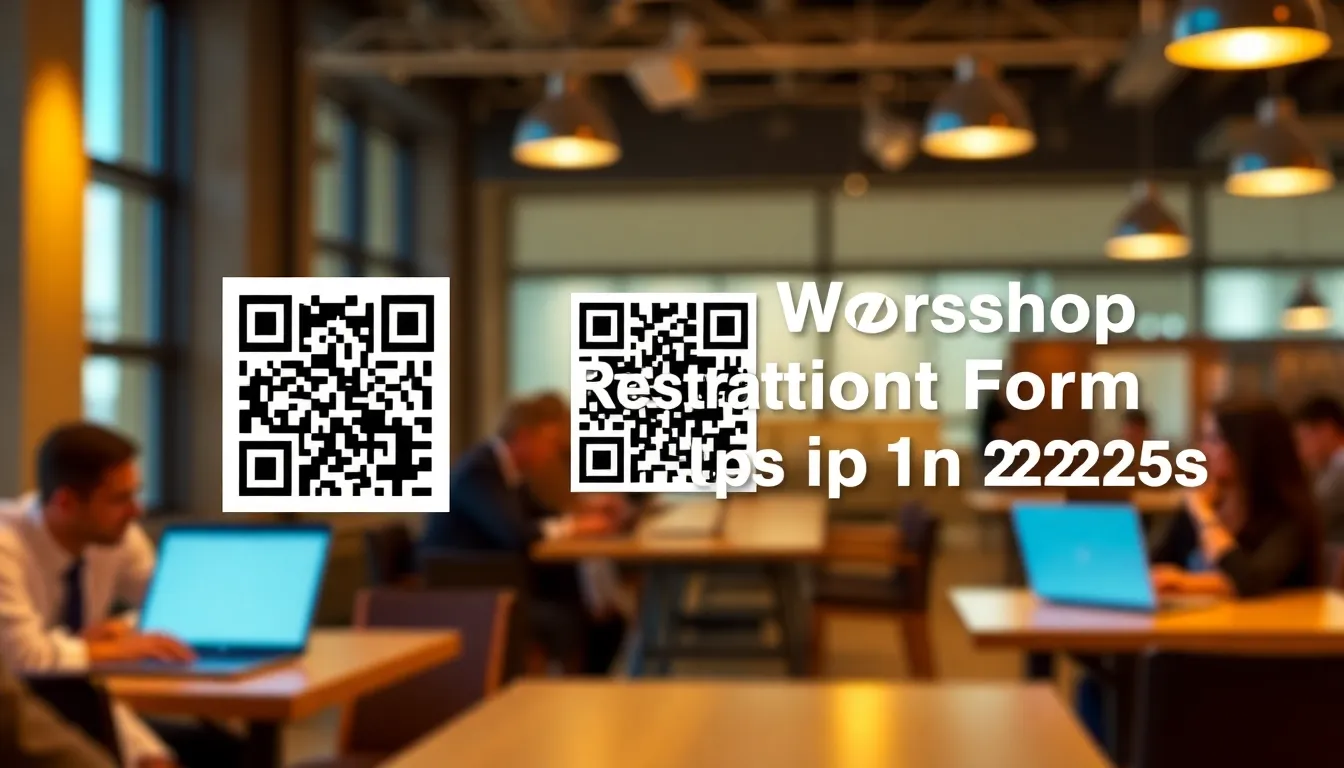 QR Code for Workshop Registration Form: Streamline Sign-ups in 2026