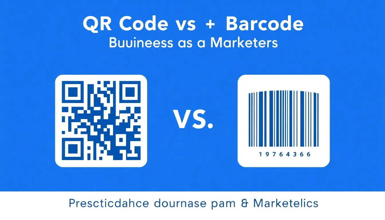 QR Code vs Barcode: Practical Guide for Business Owners & Marketers