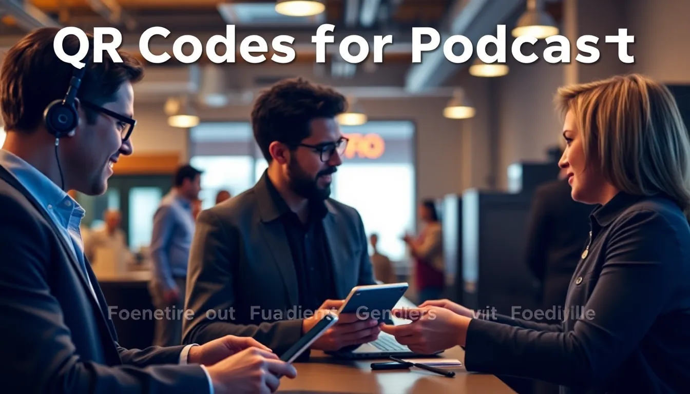 QR Codes for Podcasts: Grow Your Audience with Smart Links
